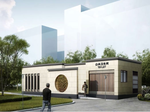 蓬莱镇豪华组装型移动厕所