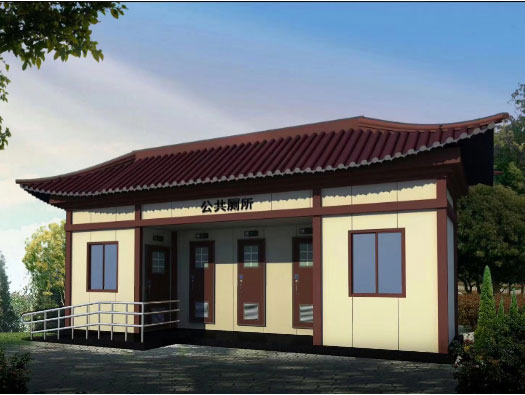 蓬莱镇人文历史型移动厕所